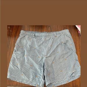 Columbia Blue and Orange Swim Trunks Lightweight Comfort